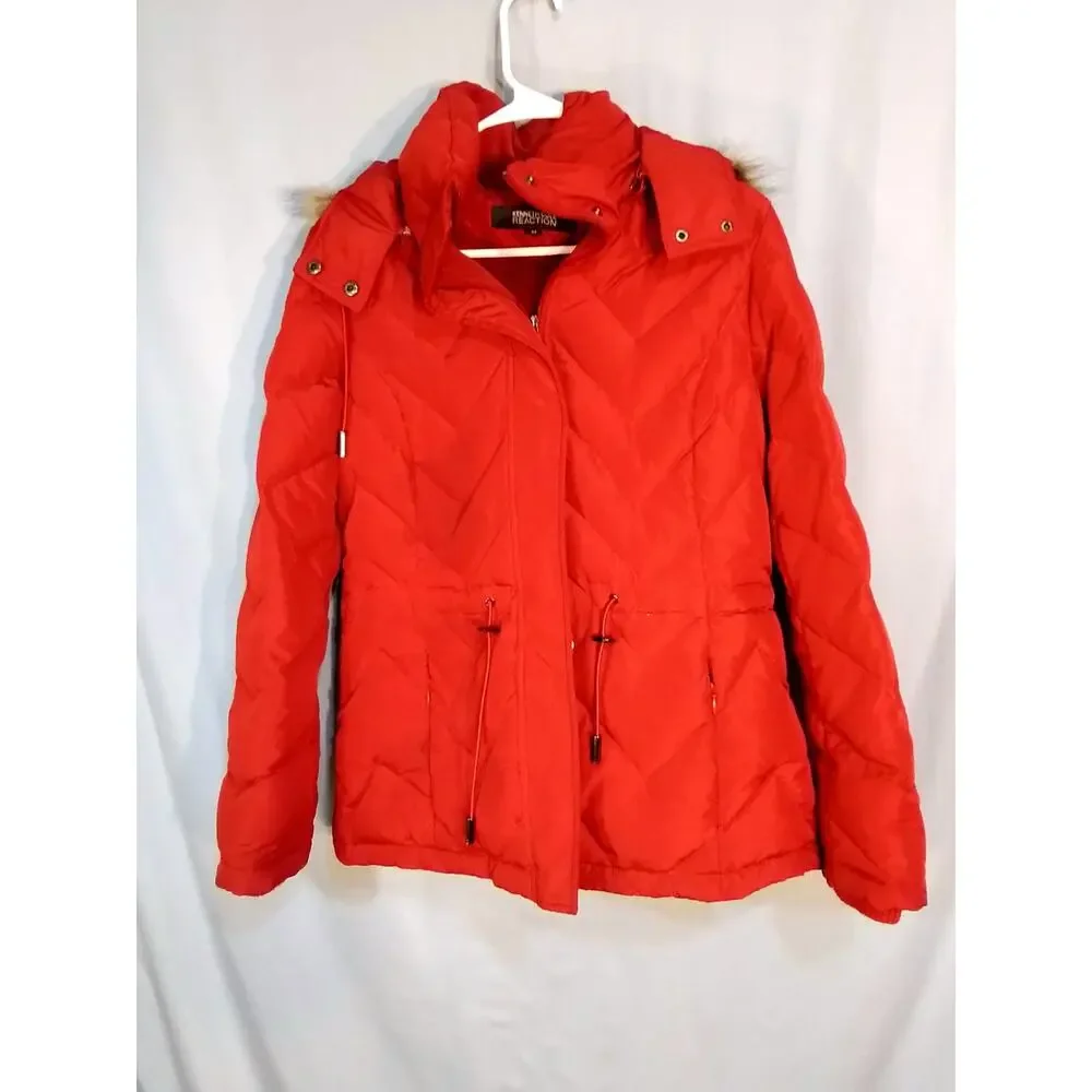 Kenneth Cole Reaction  red winter coat.